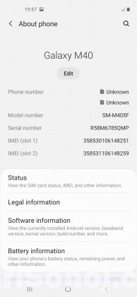 Samsung Galaxy m40